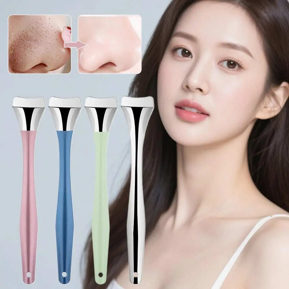 Extracteur professionnel de points noirs en acier inoxydable, outil d'extraction de boutons et de comédons pour usage du visage, 1 pièce, P1A1