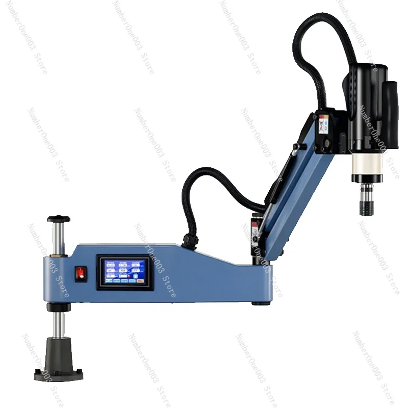 Electric Treading Machine Touch Screen Universal Rocker Arm Tapping Machine Servo Automatic CNC Small Desktop