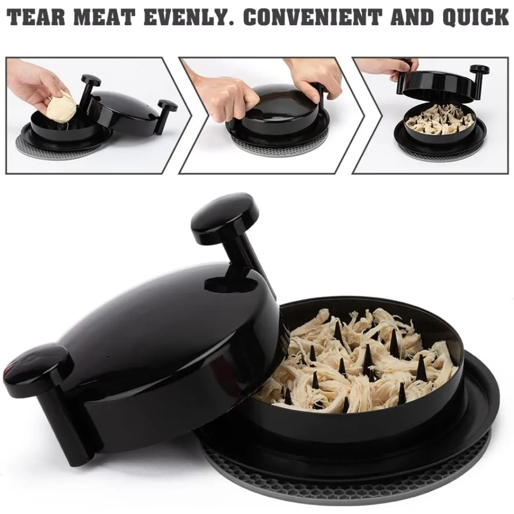 Kitchen Meat Grinders Meat Shredder Pulled Pork Beef Cooked Chicken Meat Grinders Chicken Breast Mincer  Household Manual Tool