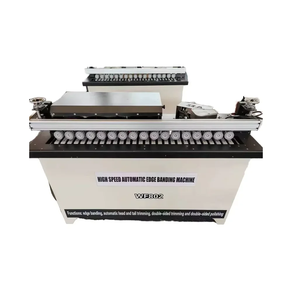 

HYSEN WF802 Small Size Automatic End Trimming Scraping And Polishing High Speed Automatic Edge Banding Machine