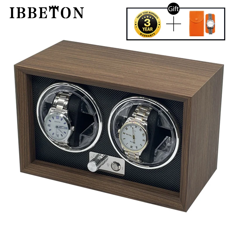 

Watch Winder Box Automatic Usb Power Luxury Wooden Watch Box Suitable For Mechanical Watches Quiet Rotate Electric Motor Boxes