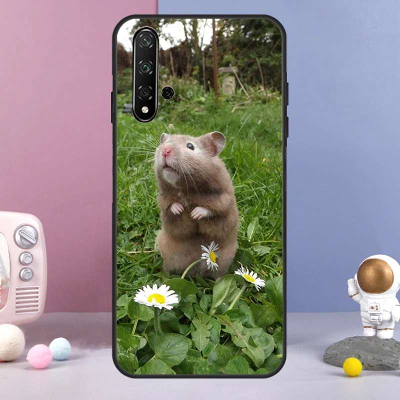 햄스터 기니피그 화웨이 노바 5T 9 10 SE 7i 8i 11i 12i Y73 Y90 Y70 Y72 Y61 Y91 Y60 P20 P30 P40 Lite 케이스