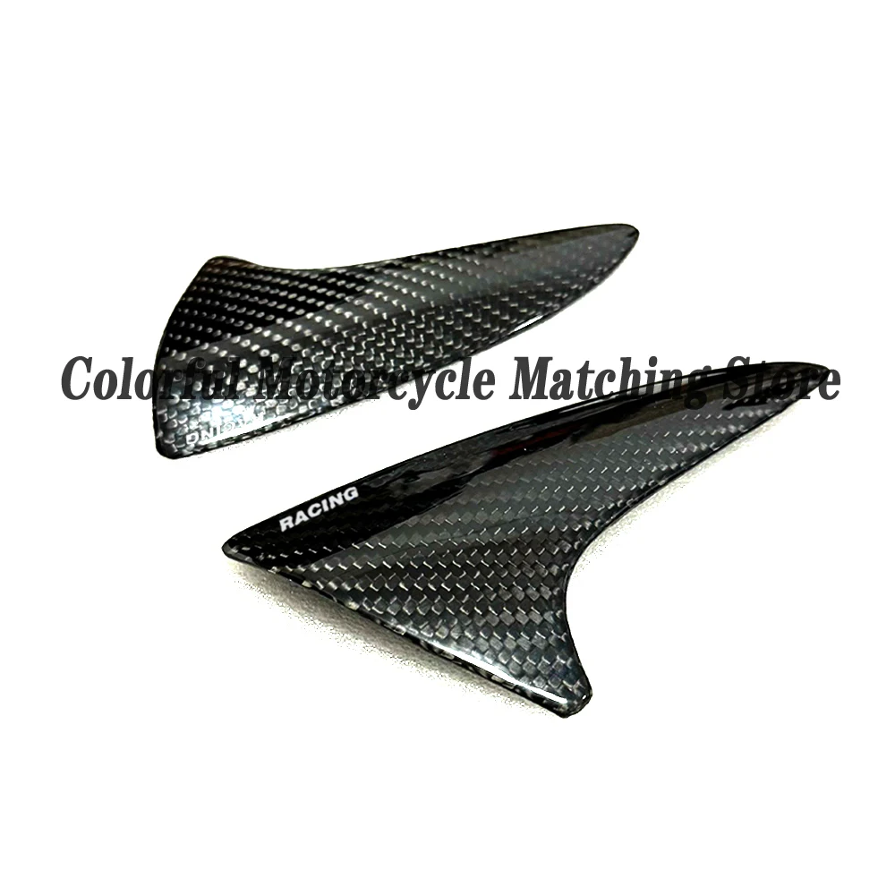 Protezione coperchio serbatoio carburante con 100% fibra di carbonio per BMW S1000RR 2019-2024 S1000R 2121 + accessori Motos rivestimento angolare serbatoio carburante