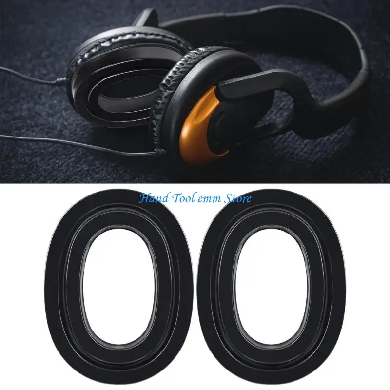 

H37F 1 pair Cooling Gel Headphone Cushion Ear Muff for Dedicated Spare Earpads