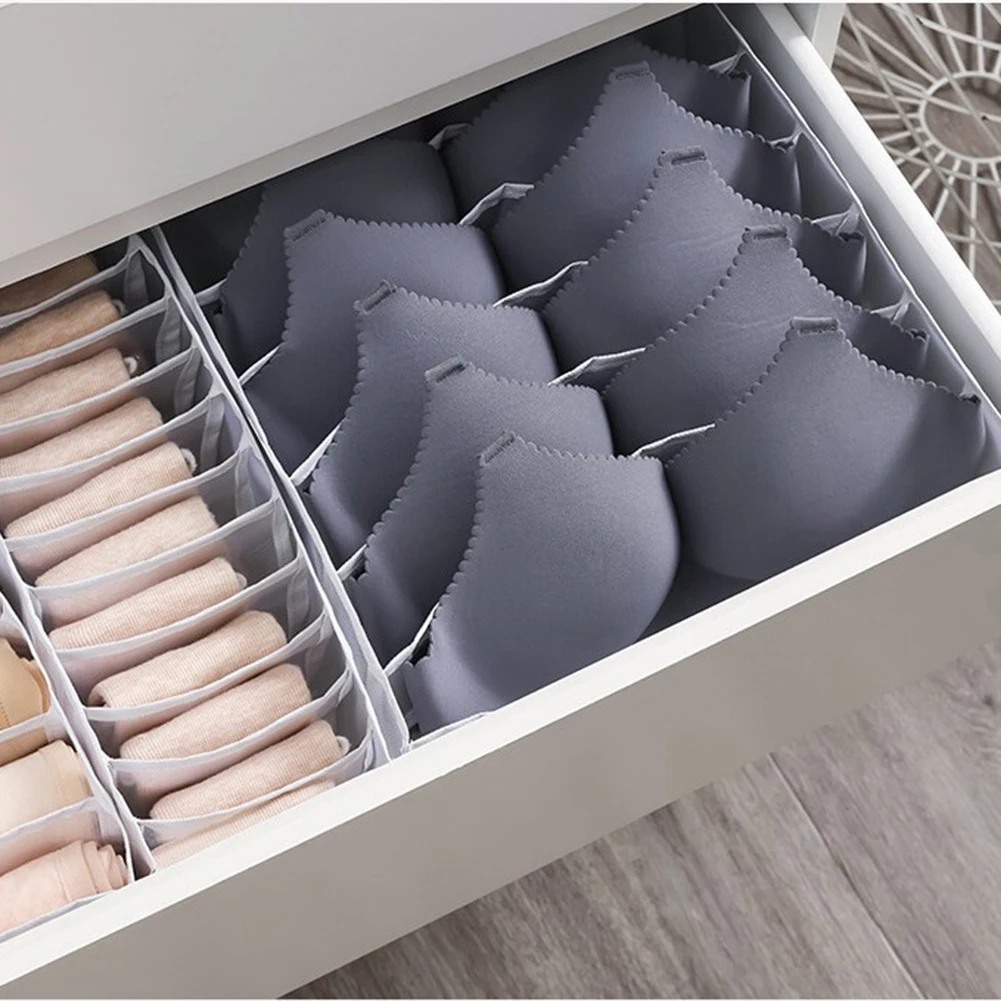 6/7/11 Underwear Socks Organization Storage Box Closet Organizer Clothing Organization System Drawer Organizers