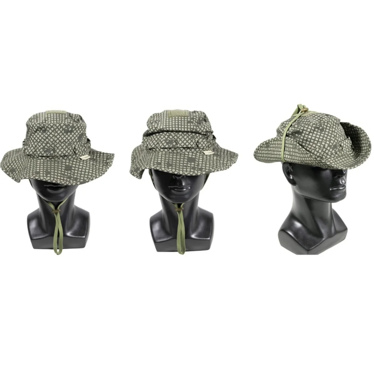 Tactical Camouflage Benny Hat, Round Brimmed Hat, Outdoor Sports Sun Protection Fisherman Hat