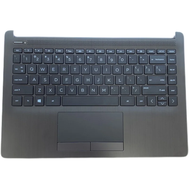 New For  HP 14S-CF DF DK CR C case backlit keyboard, palm rest, grey L24817-001