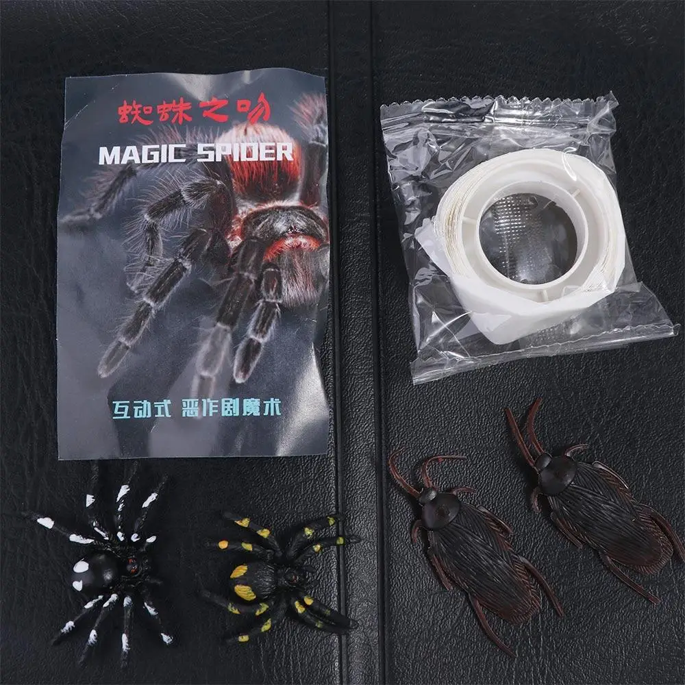 Mystical Come Out of Phones Spider Magic Tricks Illusion Close Up Magic Plastics Gimmick Children'S Toys