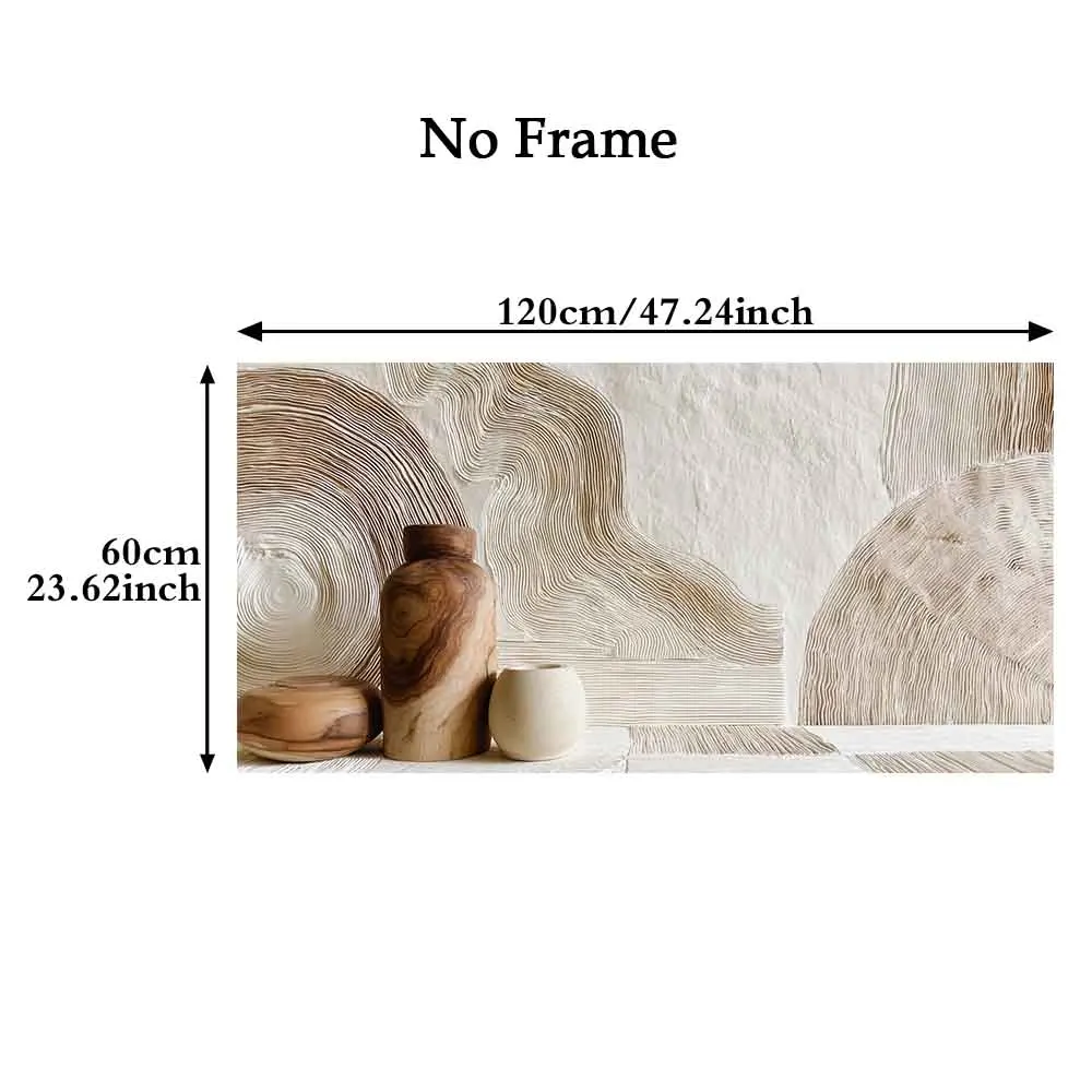 [2D Flat]1pc 23.62*47.24in/60*120cm UnFramed Modern Abstract Painting Contemporary Home Decor Canvas