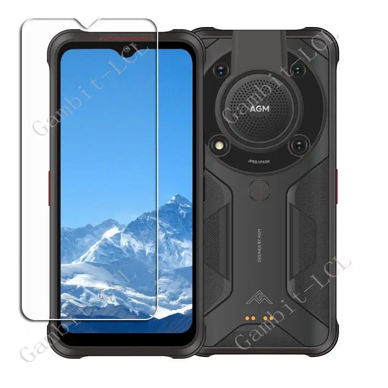 2Pcs Original Protection Tempered Glass For AGM Glory Pro SE G1 5G 6.53