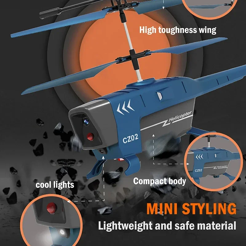 2.4G RC Helicopter 3.5H Obstacle Avoidance Anti-collision Remote Control Drone Toy Aircraft Kids Plane Ondoor Flight Toys Gifts