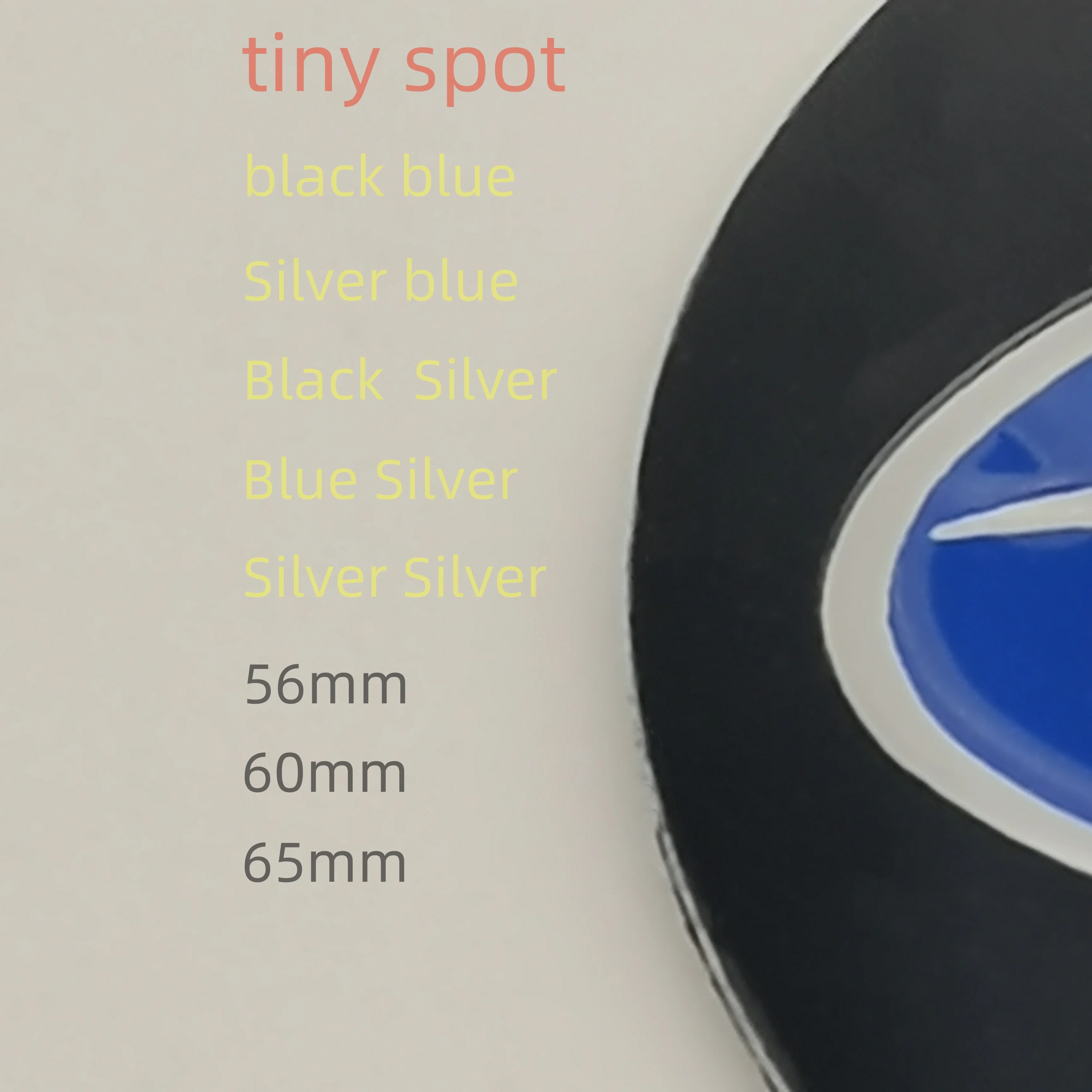 

4Pcs 56mm 60mm 65mm Car Wheel Hub Cap Tire Center Cover stickers Suitable for S-UBARU F-orester series