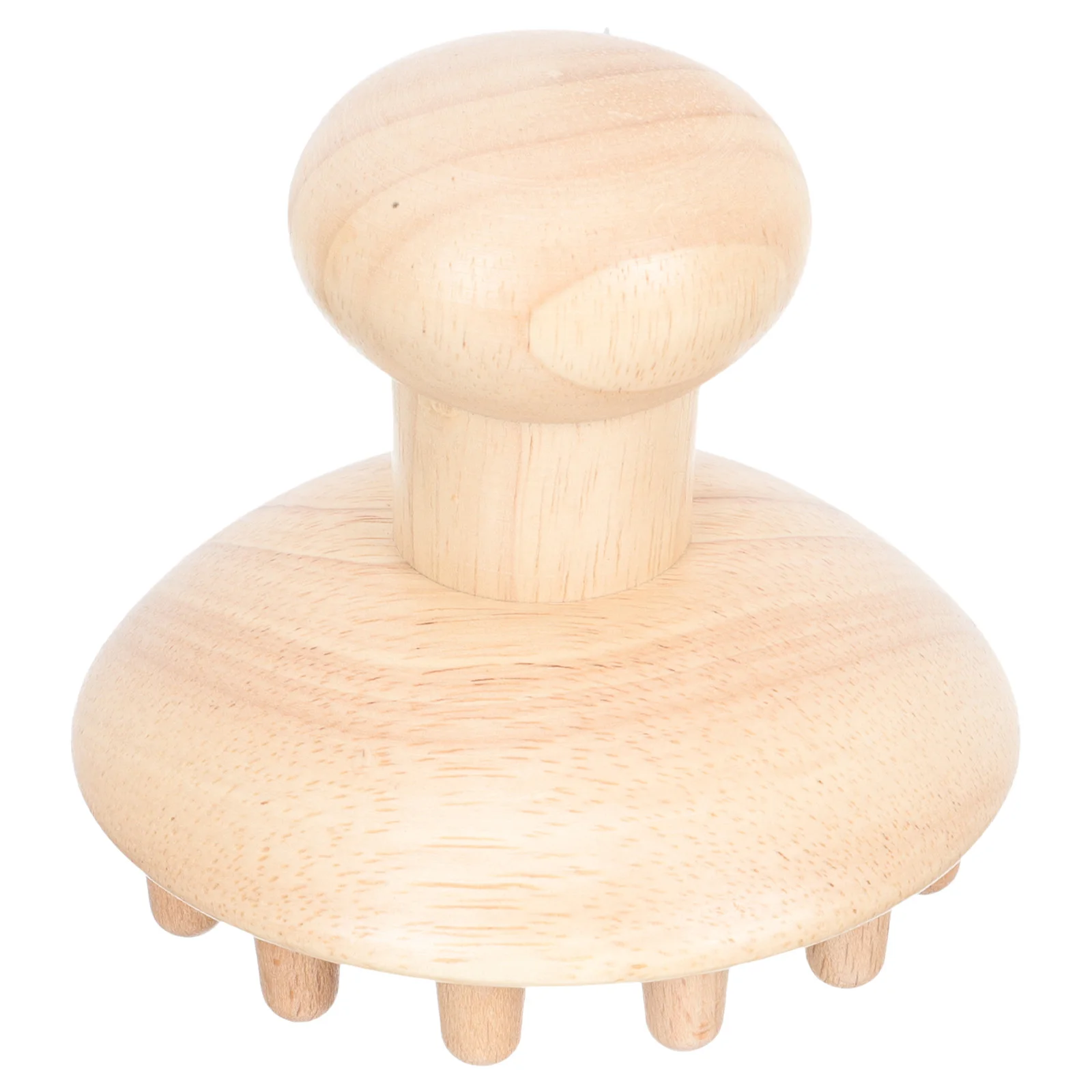 

Wooden Head Comb Smooth Scalp Massager Hand-Carved Natural Shape Anti-Static Durable Massage Tool For Home Travel Outdoor Use