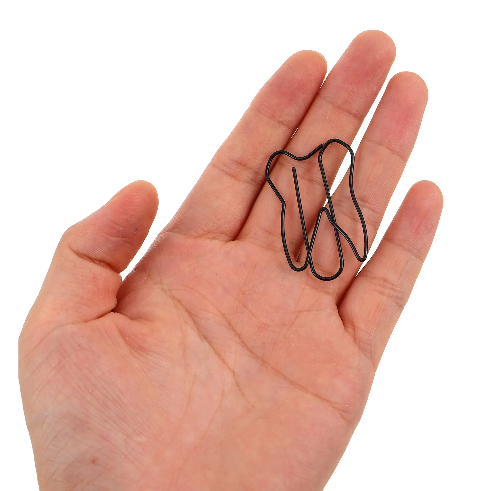 

100 шт. разноцветных металлических скрепок в форме зубов: милые, забавные, декоративные канцелярские принадлежности для офиса, школы, дома, для сортировки документов