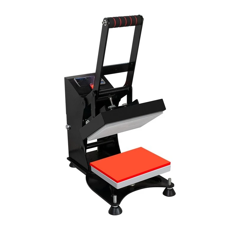 

Small manual ironing machine, labeling collar, chest label, heat transfer printing, ironing machine