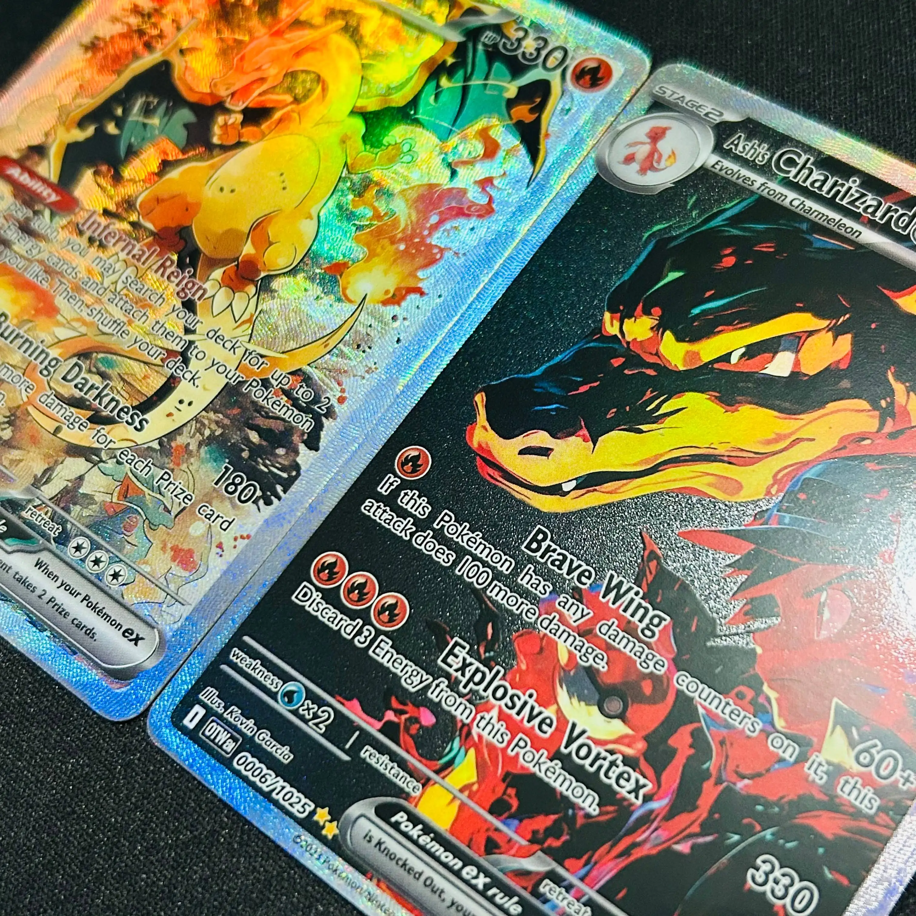   Tarjeta holográfica texturiz - Board Game Diy reseña y precio