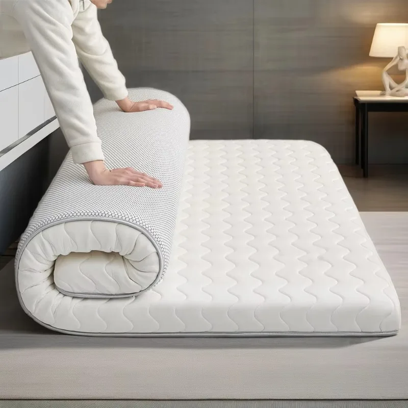 Modern latex mattress soft home tatami mattress thickened dormitory single sponge rental special mattress quilt