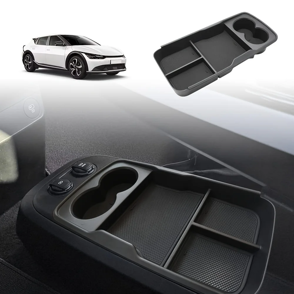 Fit for KIA EV6 Center Console Organizer (2022-2025 Models) Durable Organizer Box for EV6 Interior 2022- 2025 Versions
