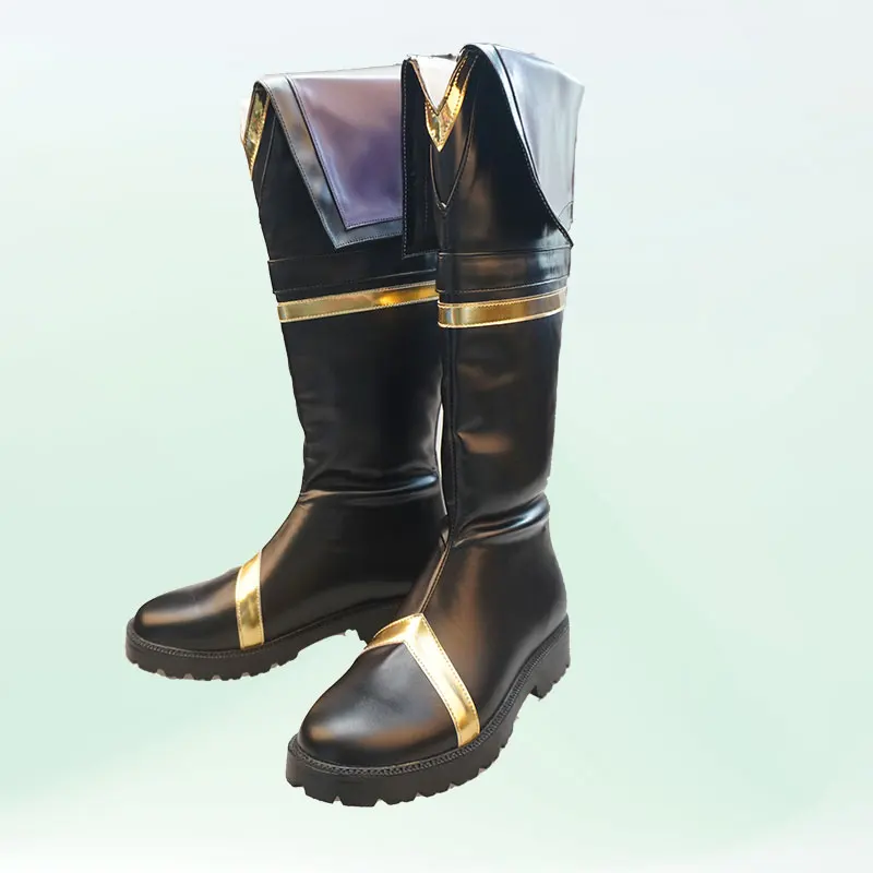 Anime De Eminentie In Shadow Cid Kageno Cosplay Schoenen Halloween Carnaval Laarzen Pu Lederen Schoenen Cosplay Rekwisieten Op Maat Gemaakt