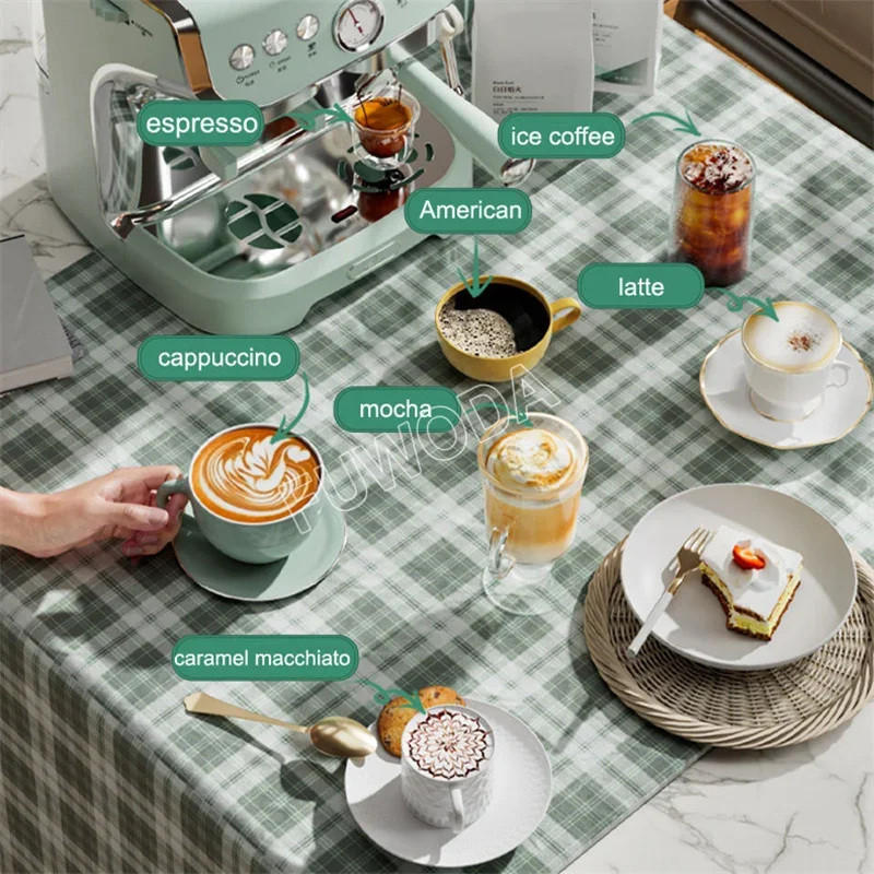 

Commercial Best Espresso Coffee Machine Professional Coffee Maker With Grinder