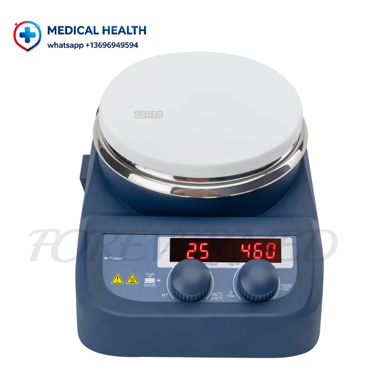 Bestseller Laboratory 1500rpm Max H2O 20L Digital Speed Control LCD Digital Magnetic Hotplate Stirrer