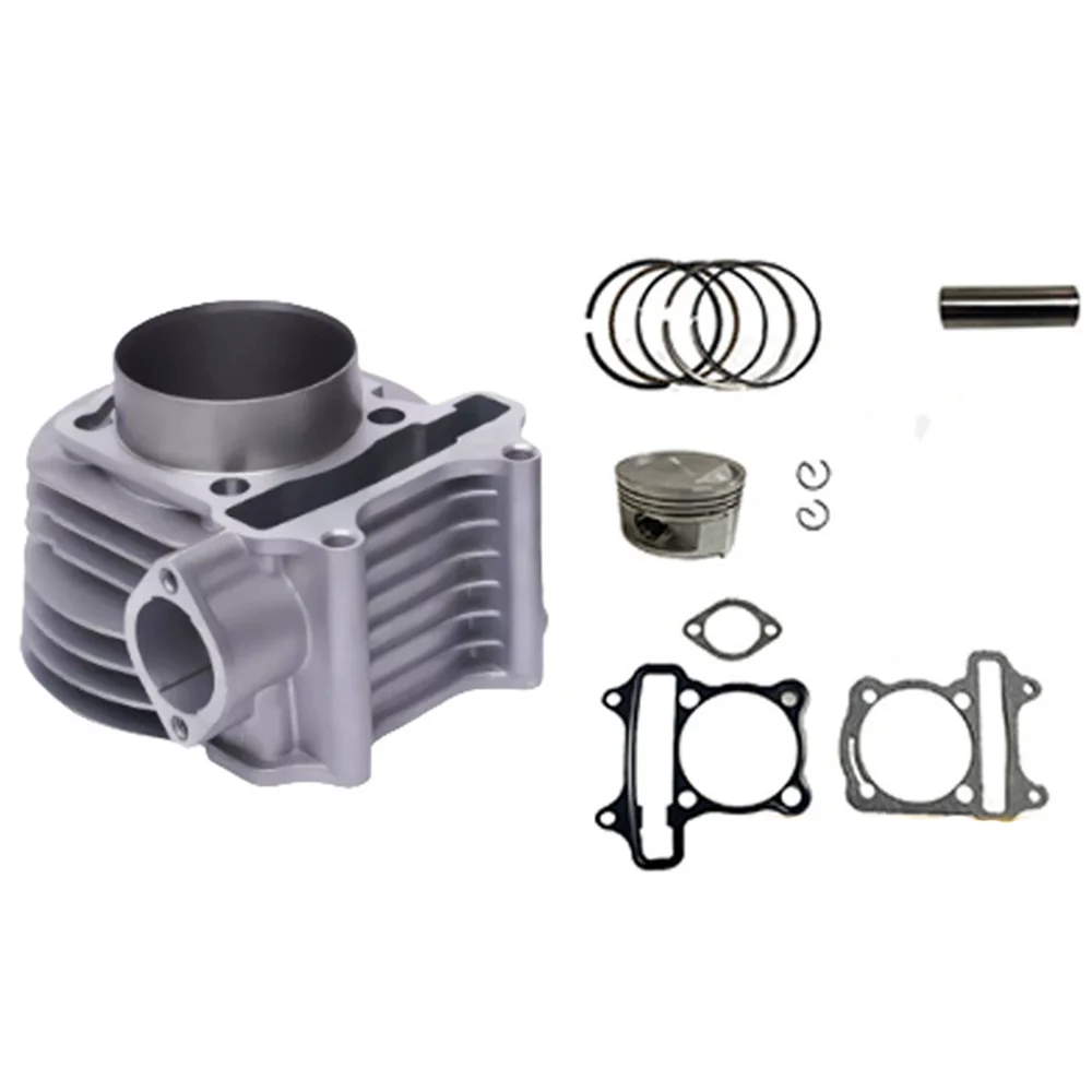 Cylinder Piston Kit For GY6 150 200 Haomai 150 ATV200 161QML 61mm Big Bore Top End Rebuild 170cc Engine Parts