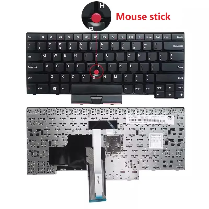 New US Keyboard for IBM Lenovo E430 E430C E430S E330 E435 S430 T430U E445 E335 Keyboard L330