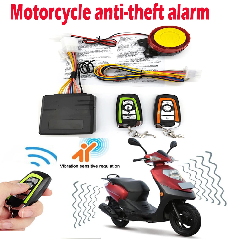 Car Anti-theft Alarm Wireless Mobile Phone Bluet-ooth Control With PKE Sensing Function Starts With One-click
