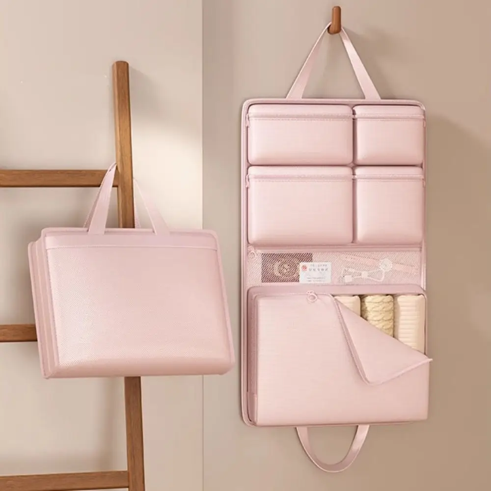 

7 in1 Travel Luggage Bag Hanging Large Capacity Innerwear Separation Bag Zipper Multi Pockets Luggage Storage Bag