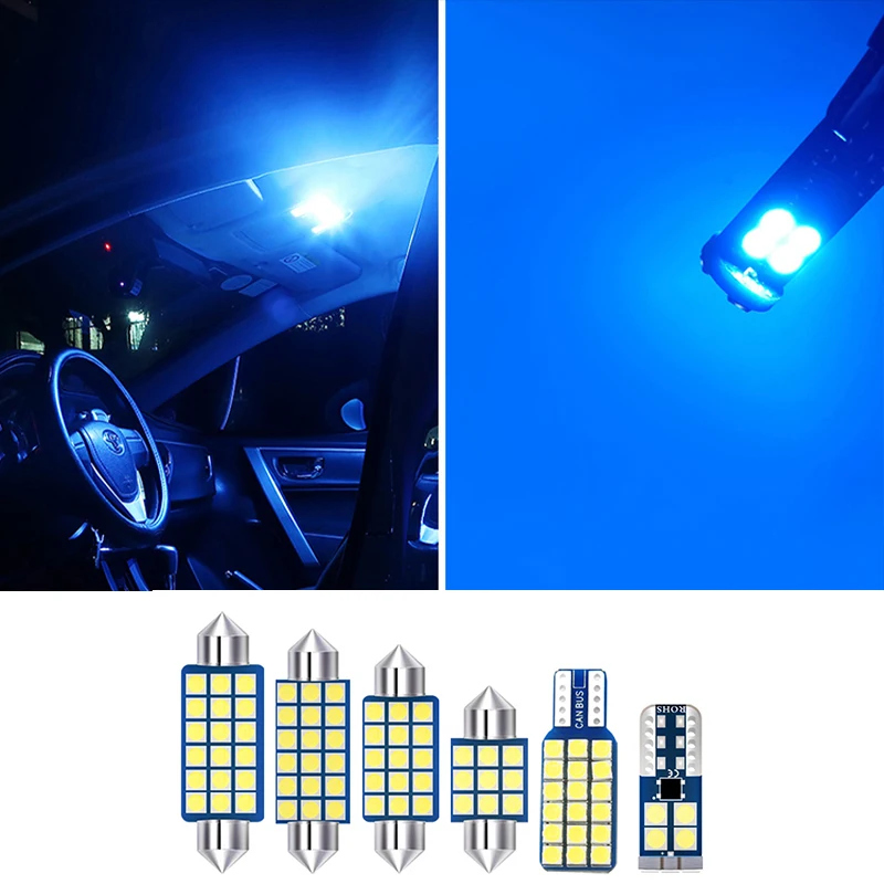 

For Suzuki Grand Vitara 2008 2009 2010 2011 2012 2013 4pcs 12v Car LED Bulbs Kit Interior Reading Lamps Trunk Light Accessories
