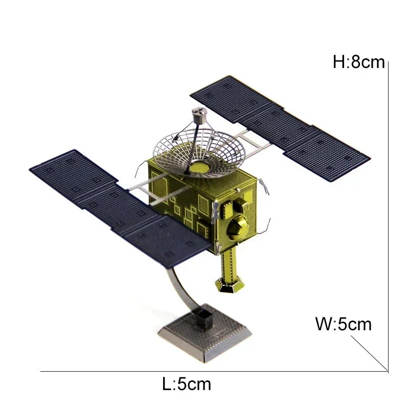 Weltraumforschung 3D Metall Puzzle Shuttle Hubble Weltraumteleskop Mars Rover Modell Spielzeug für Kinder Kreatives Puzzle Geschenkspielzeug