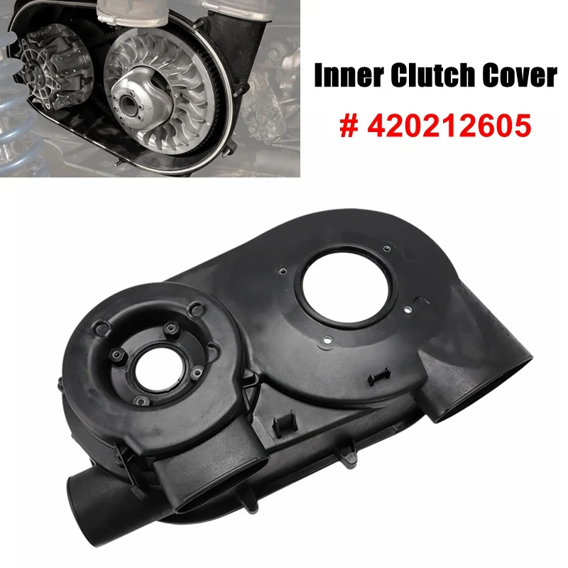 

Inner X3 UTV Air Guide Clutch Back Plate Cover 420212605 For Can-am Maverick X3 Max R RR 2017-2022 2021 2020 Clutch Inner Cover