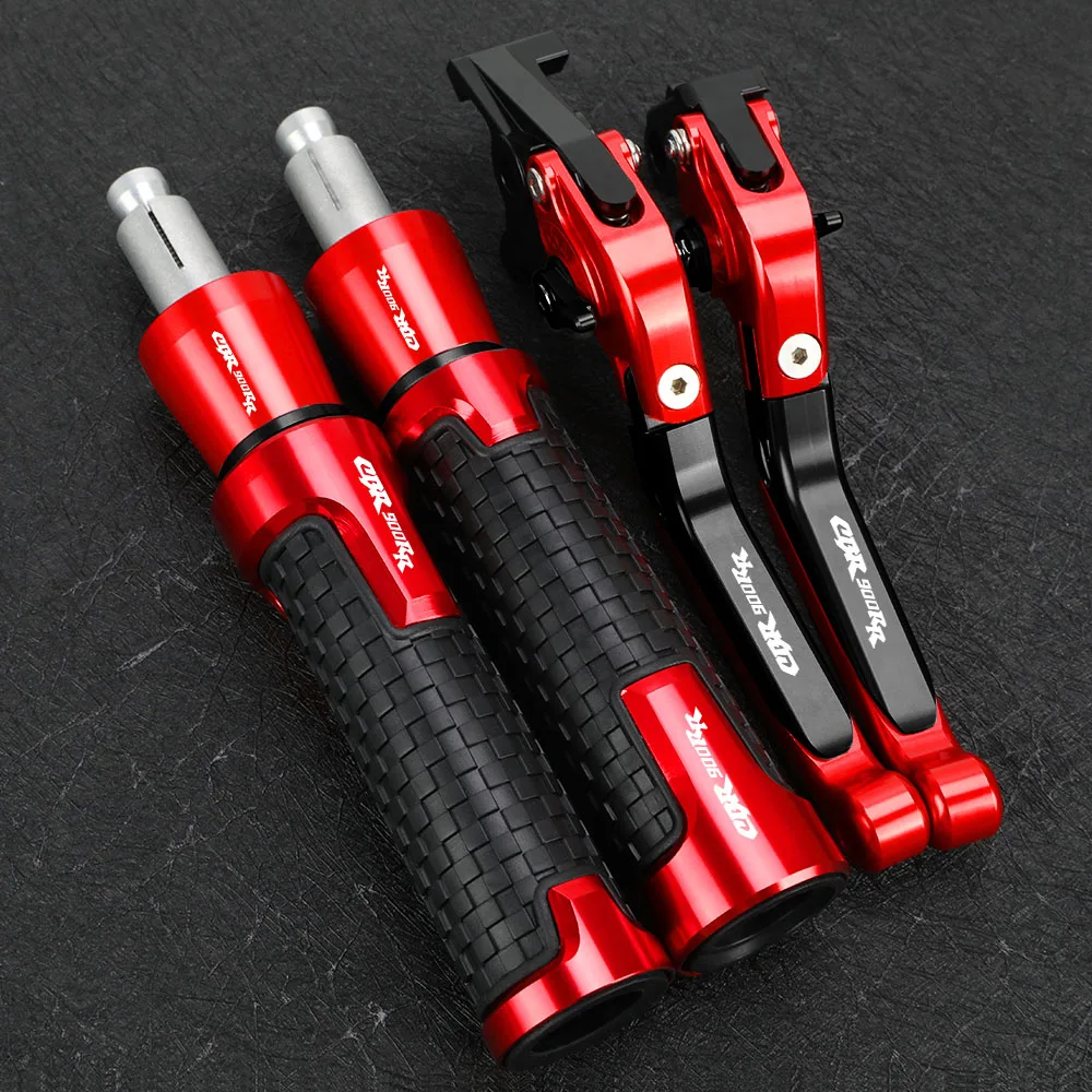 

Foldable Brake Clutch Levers 22MM 24MM Handlebar Knobs Handle Grips Ends For Honda CBR900RR CBR 900RR CBR900 900 RR 1993 -1999