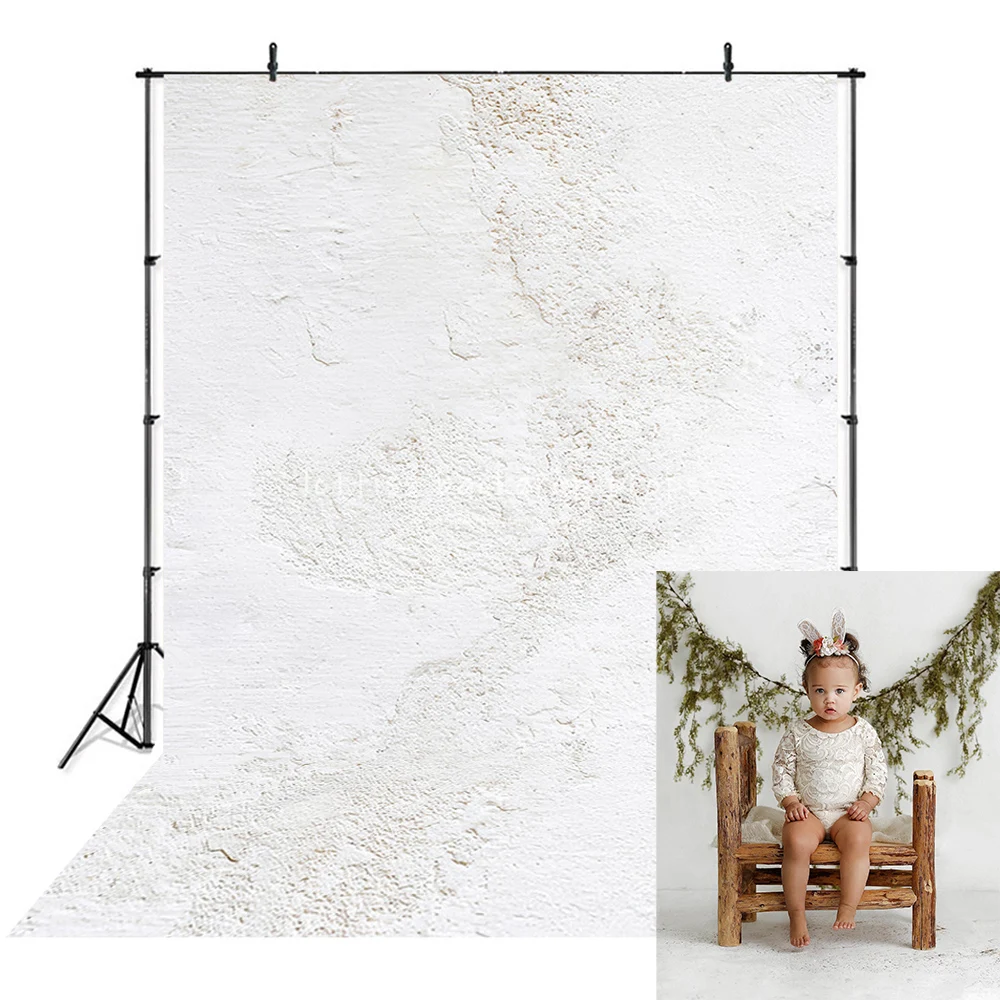 Light Grey Backdrops Kids Newborn Photography Child Adult Photocall Decors Solid Mottled Retro Walls Backgrounds