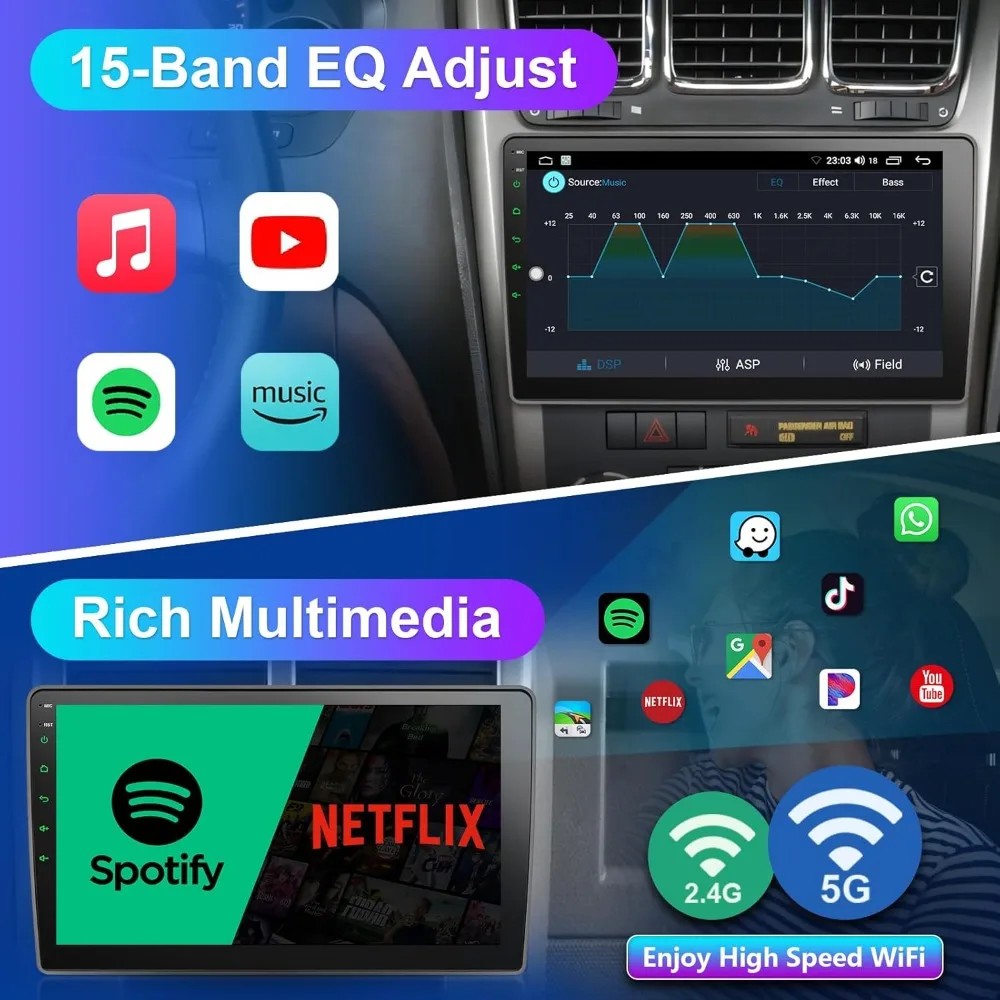 Autoradio Android per GMC per Chevy Silverado Sierra Yukon Wireless CarPlay