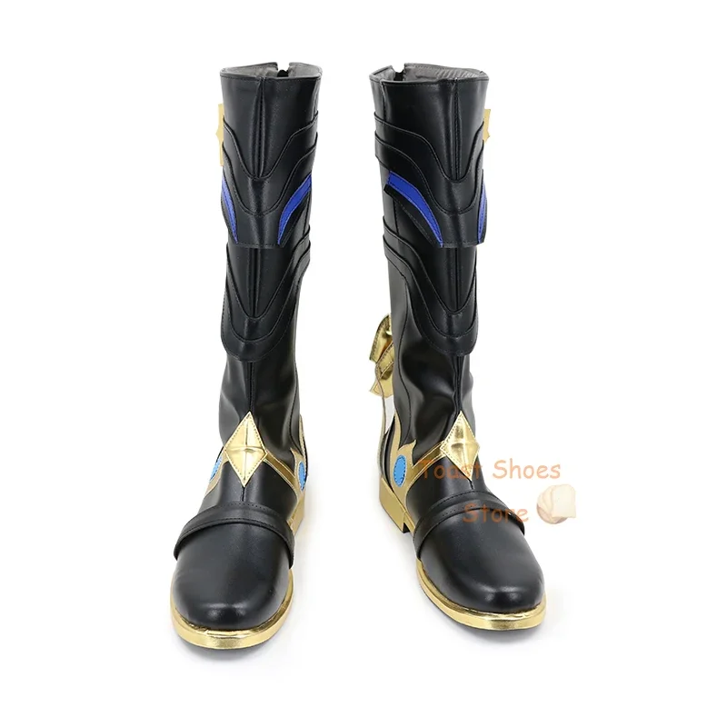 Juego Cosplay Comic Anime juego para Con fiesta de Halloween Cosplay disfraz Prop Genshinimpact Dottore zapatos