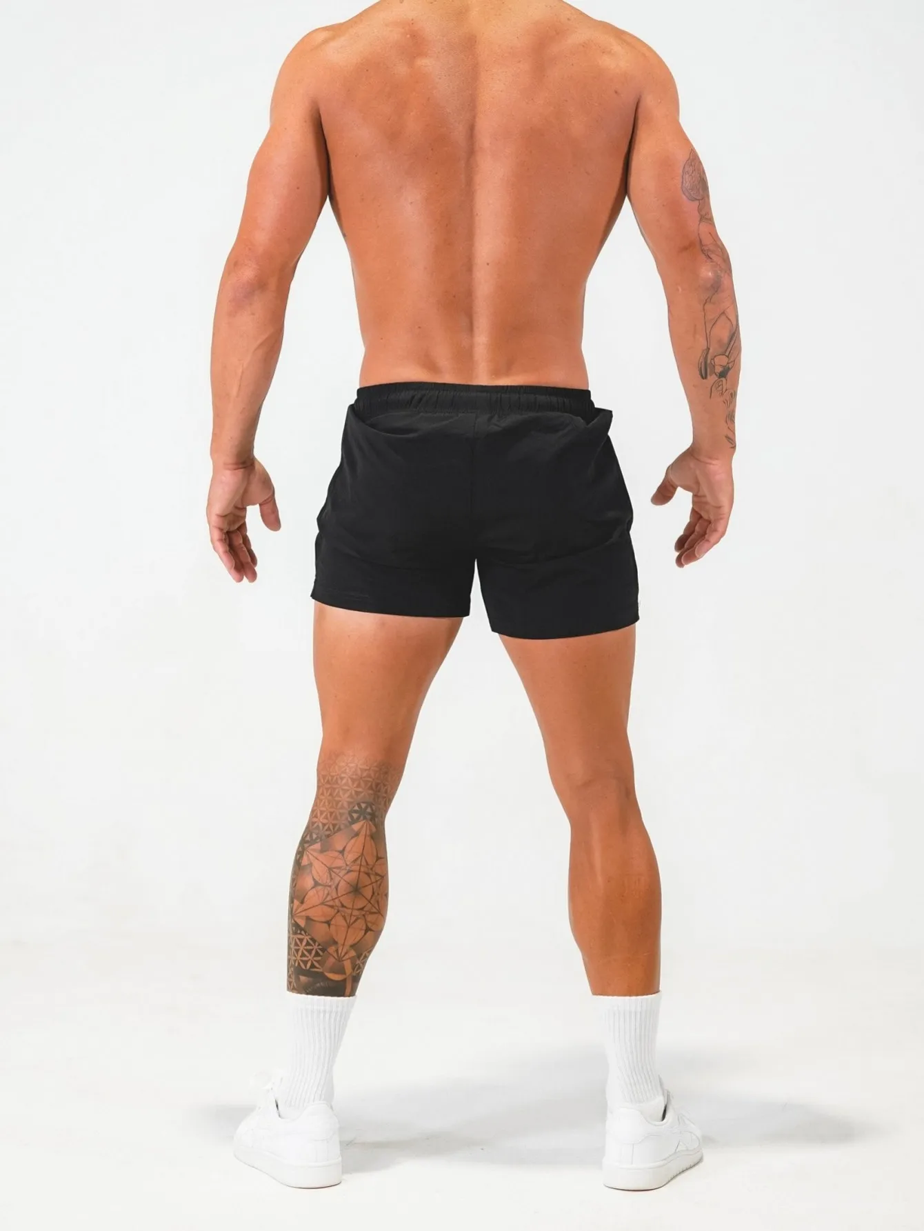 Pantaloncini da bagno da uomo costume da bagno pantaloncini da surf ad asciugatura rapida pantaloncini costume da bagno coulisse traspirante con tasche per il surf Beach Summer