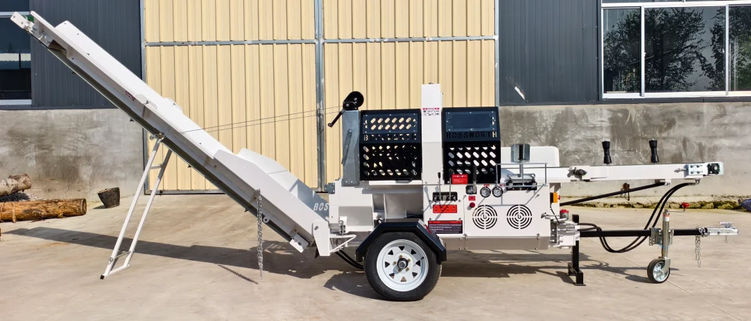 Customized 2026 Automatic Hydraulic Log Splitter | Firewood Processor 12-Ton | 8-12