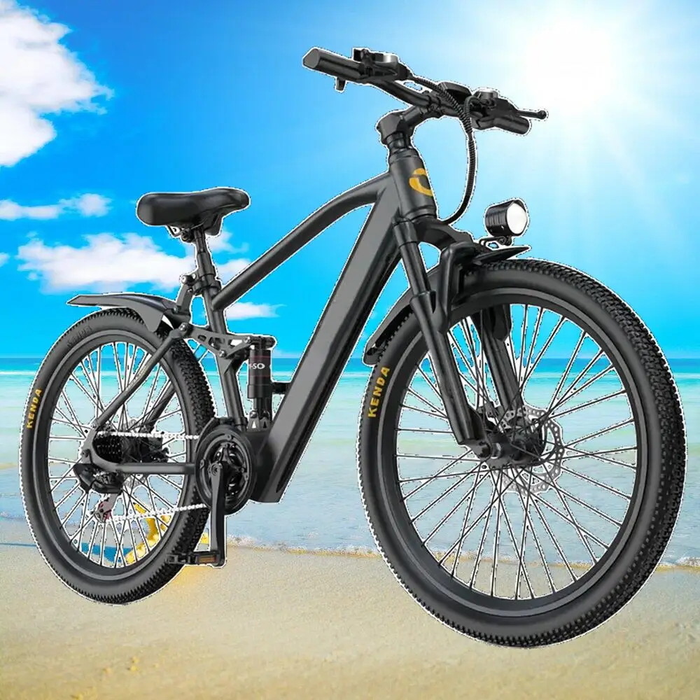 

26'' 24'' Electric Motorcycles Mountain Bike For Adults, 36V 13Ah/10Ah Battery, 500W Motor 21-Speed Electric Scooter Ebikes