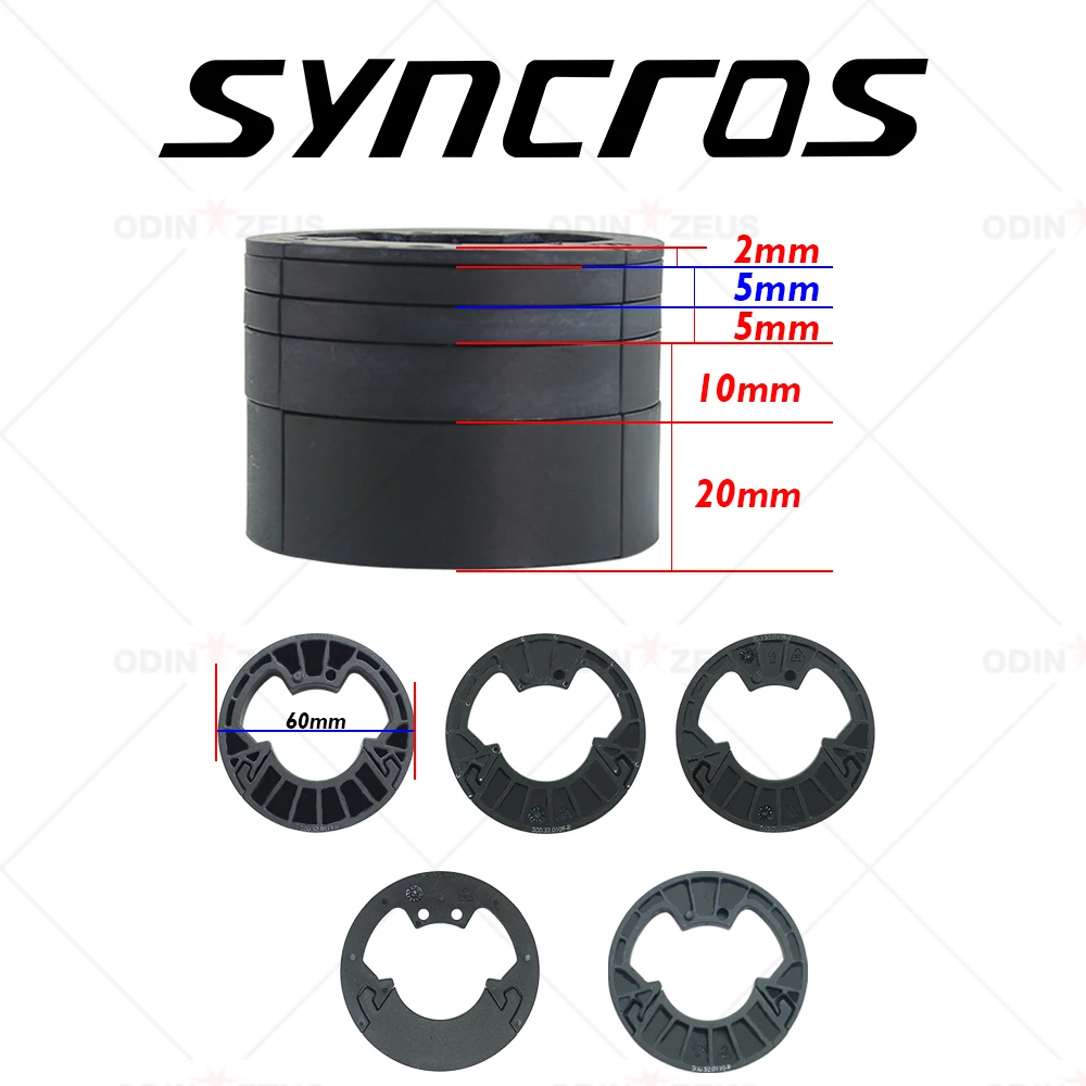 SYNCROS-Accessoires de vélo FRASER IC SL WC, câble dissimulé, niveau XC, guidon intégré en carbone, support d'ordinateur avant