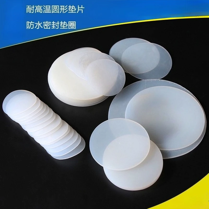 

Silicone solid round sheet,flat gasket,waterproof sealing ring. High and low temperature resistance,insulation,shock absorption