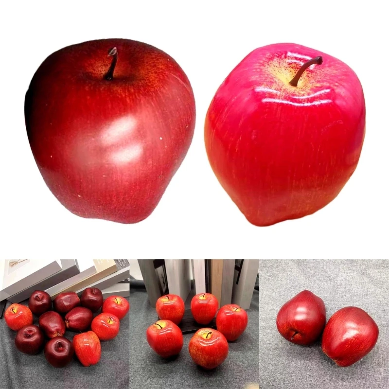 Frutta finta Decorazioni frutta artificiale Simulazione Rossore Delizioso modello frutta finta per decorazioni per feste