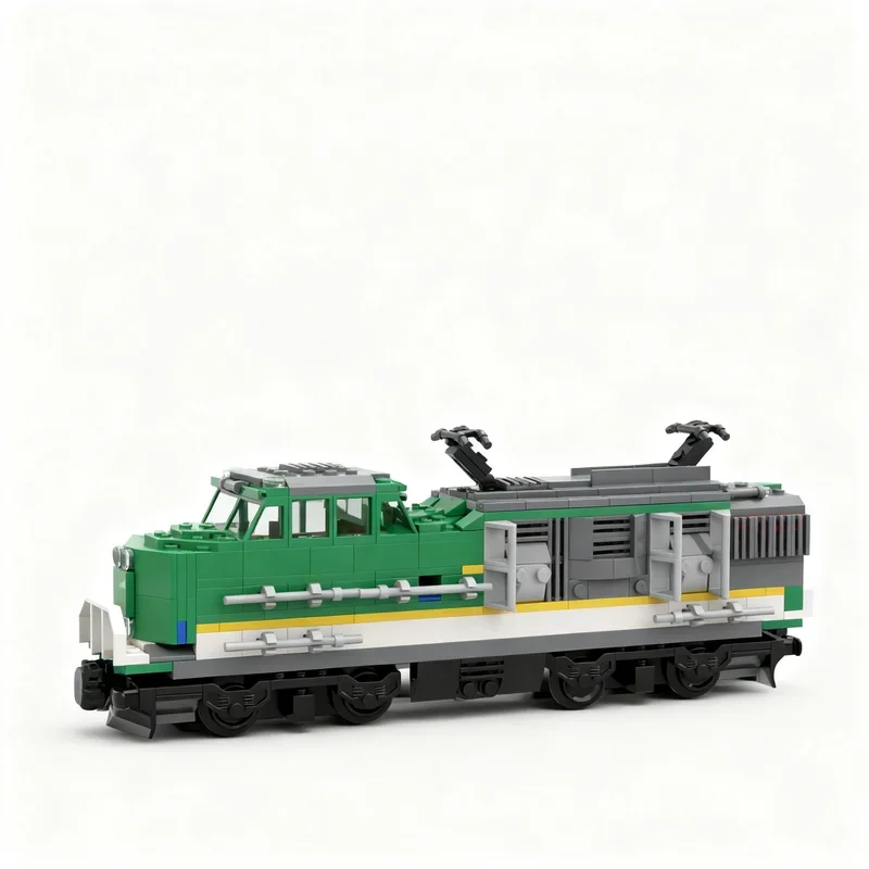 

NEW 377PCS City Heavy Haul Diesel Locomotive Train Model DIY Creative Ideas Display Assembly Building Blocks Birthday Gift 60198