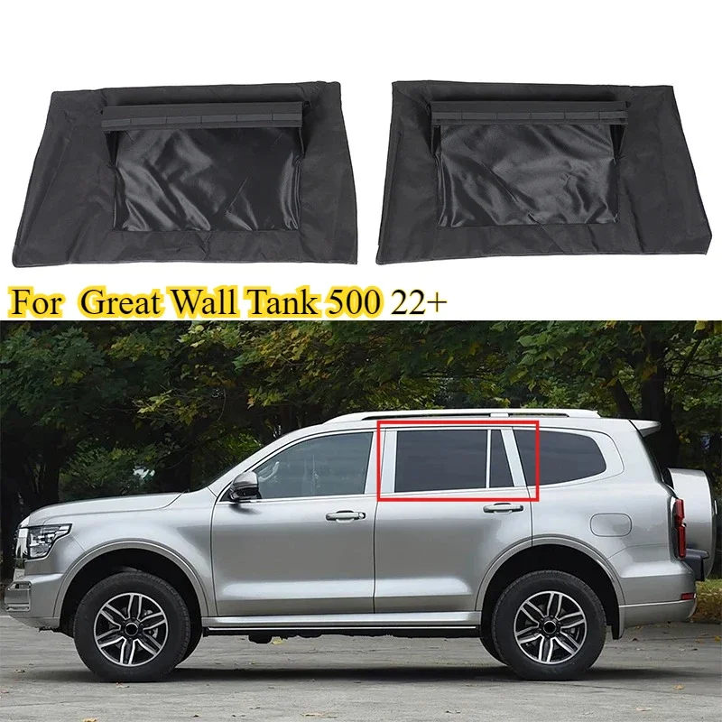 

For Great Wall Tank 500 2022-25 Car Rear Side Window Shade Curtain Sun Shade Breathable Privacy Sunshade Protection Cover