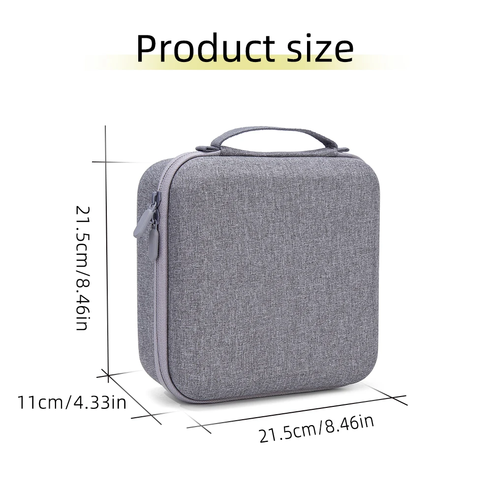

Storage Bag for DJI Goggles N3 Hard Waterproof Protective Case Outdoor Portable Handbag Drone Accessories Gray