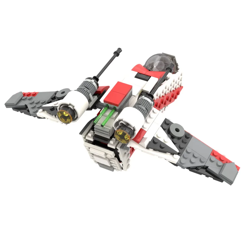 223 PCS Star Scuffle Gunship - 75388 alternativa MOC Personalizza modello di blocco modulare Creativo fai da te Ragazzi Regali giocattolo per le vacanze