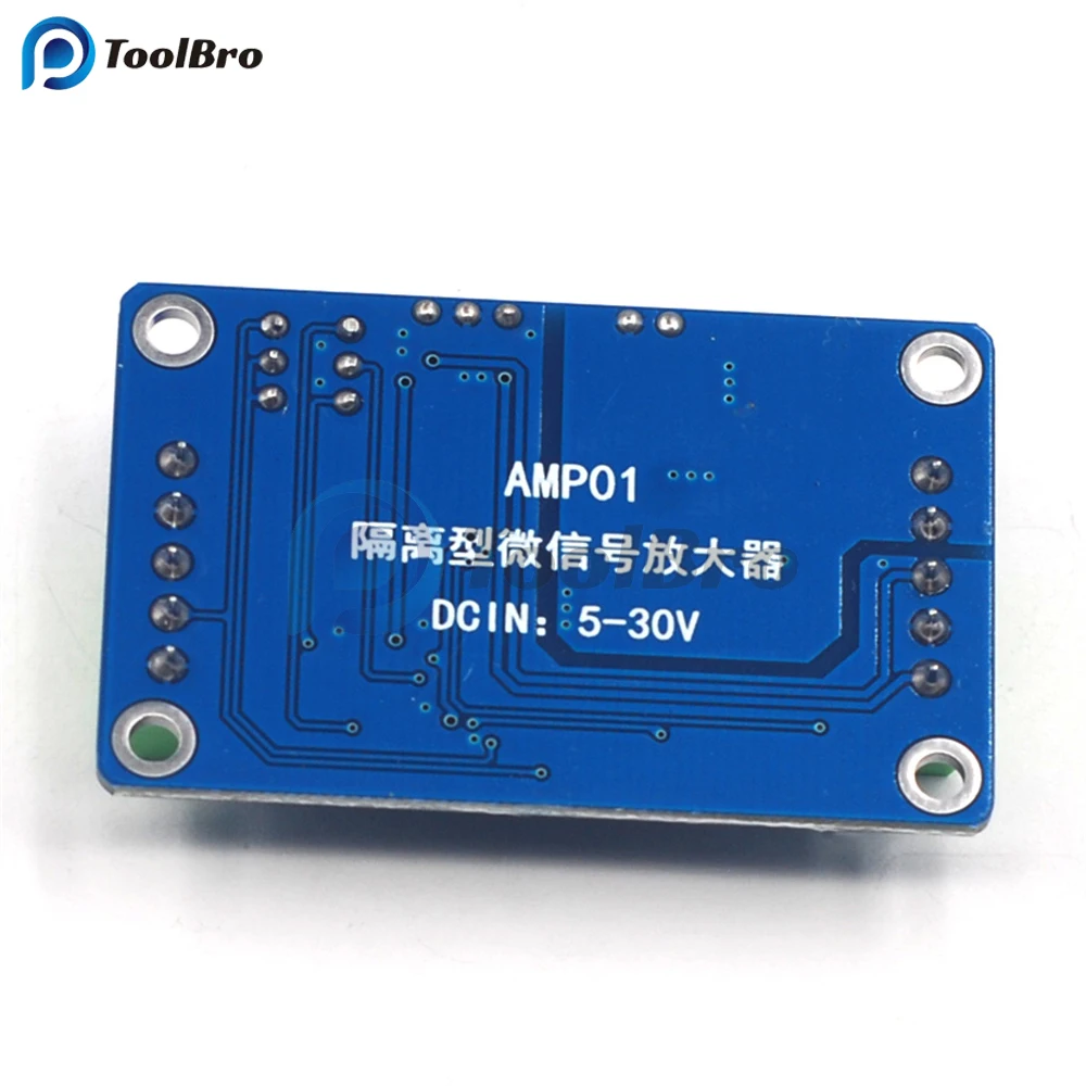 Isolated / High Precision / Millivolt / Microvolt Small Signal Amplifier / AD620 Differential Voltage / Meter / Transmitter