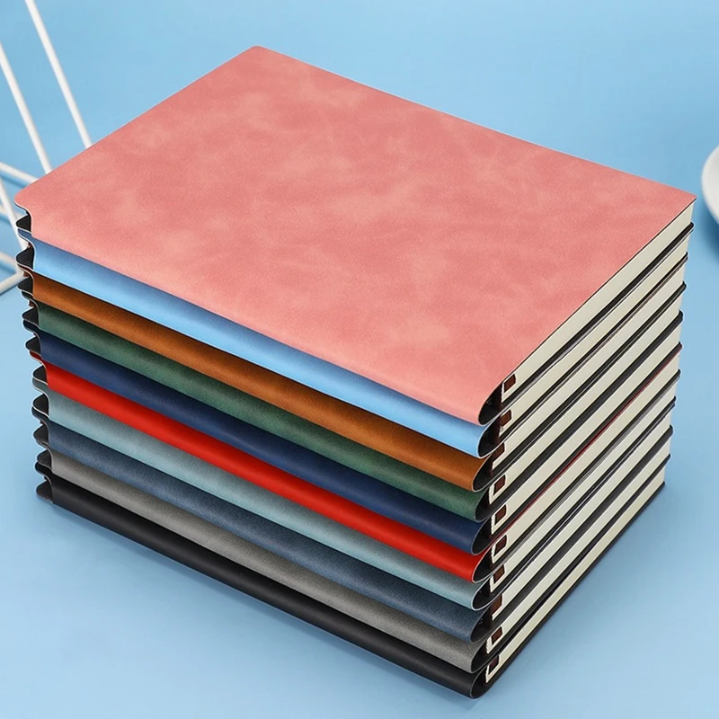 Multicolor Business Notebook A5 Portable Notebook Weekly Planner Stylish Office Notebooks Leather Notebook Office Supplies