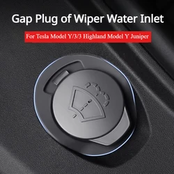Wiper Water Inlet Protection for Tesla Model 3 Y Gap Plug Prevent Liquid Intrusion Anti-aging Model 3 Highland Model Y Juniper
