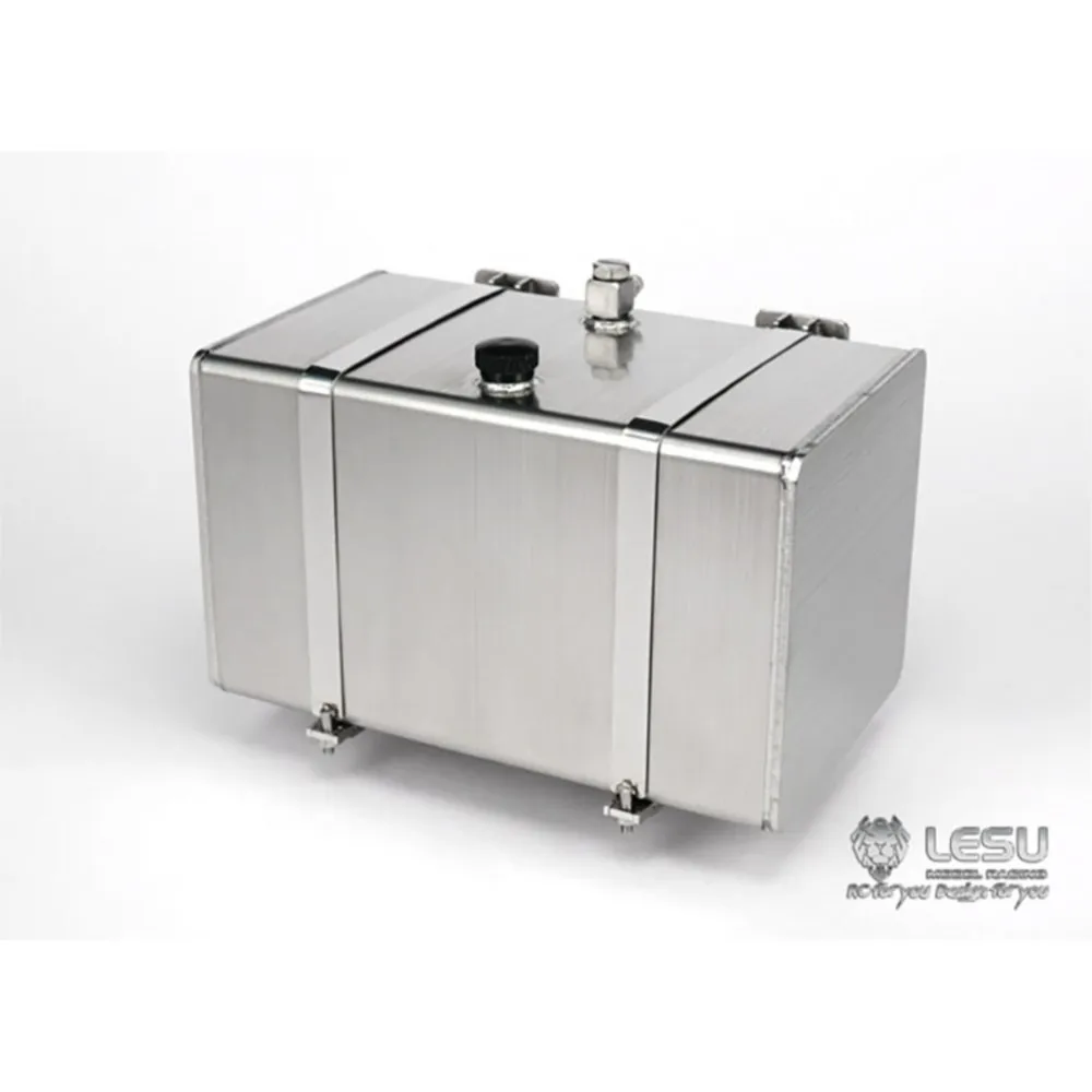 LESU Metalowy Zbiornik Płynu Hydraulicznego 82*50*50 MM Część Zamienna do Ciągnika RC 1/14 Model DIY Tamiyaya Zabawki Outdoor TH02589